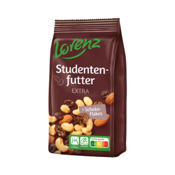 Lorenz Studentenfutter Extra, mit Schoko-Flakes, 175g